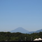 9月最終日の富士山