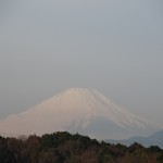 立春の翌日の富士山