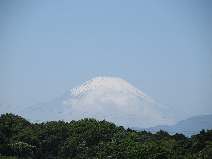 みどりの日の富士山2016