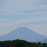 登山シーズン前の静かな富士山