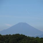 梅雨明け後の富士山