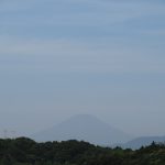 猛暑日の富士山