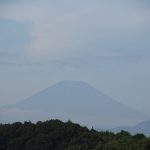 お化粧前の富士山