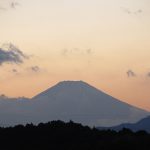 文化の日・富士山夕景