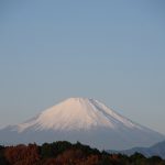 笠雲ハズレ！冬晴れの富士山