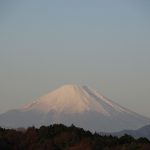 天皇誕生日の富士山