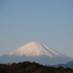 クリスマスイヴの富士山