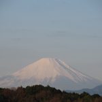 2016年大晦日の富士山