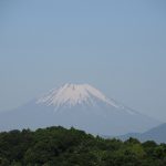 梅雨入り前の貴重な富士山