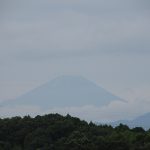 おっ、富士山が見える！