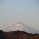 さらに北風に磨かれた富士山