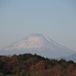 天皇誕生日の富士山