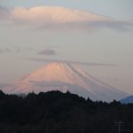 イルカ雲と富士山