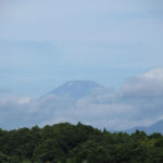 山開き前日の富士山