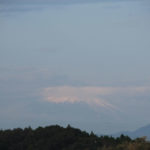 久しぶりに顔を出した富士山は・・・