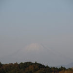 12月最初の富士山