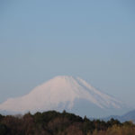成人の日の富士山
