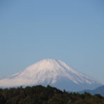 雪化粧を増した富士山