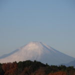 エプロン姿をした富士山
